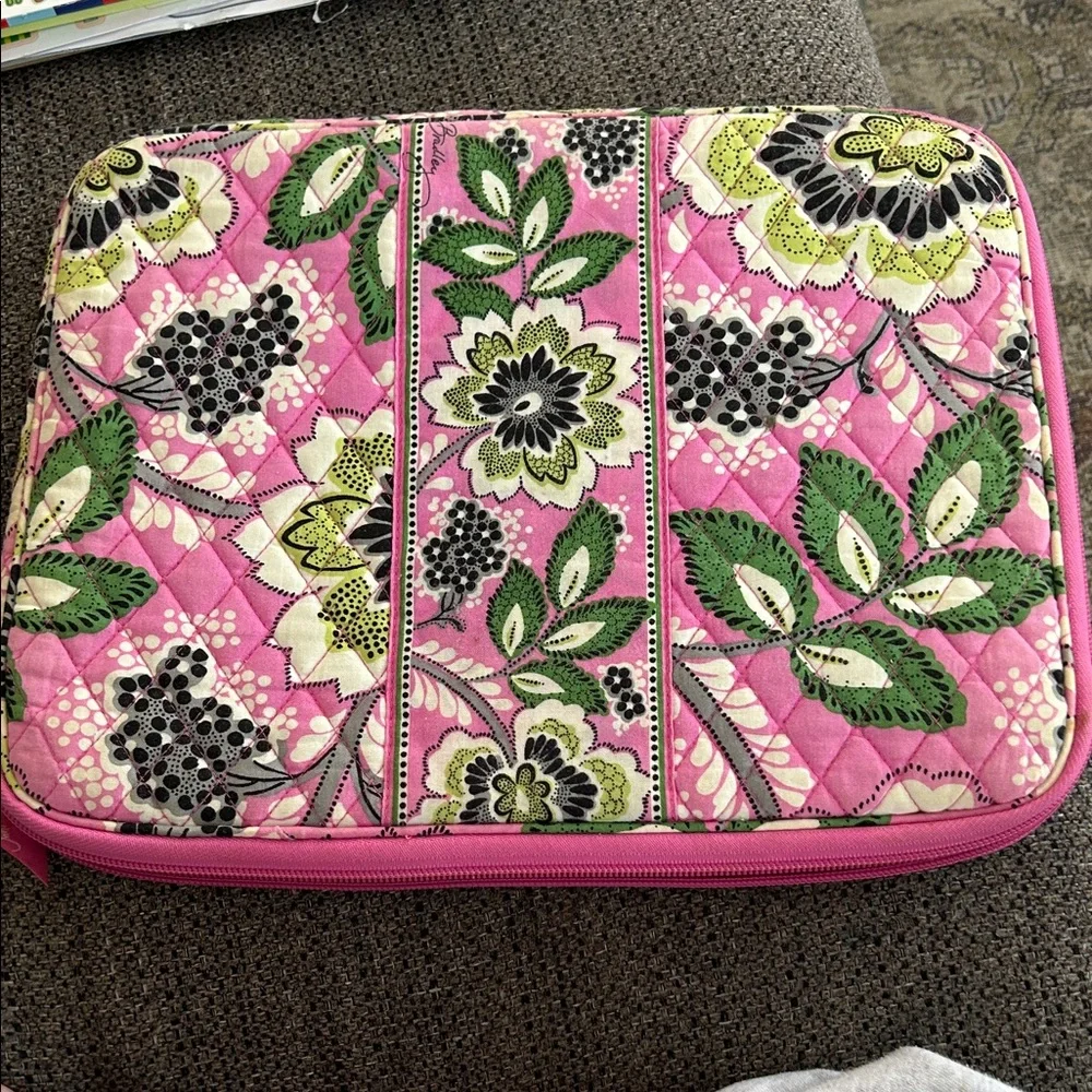 Vera Bradley Floral Quilted Laptop Sleeve